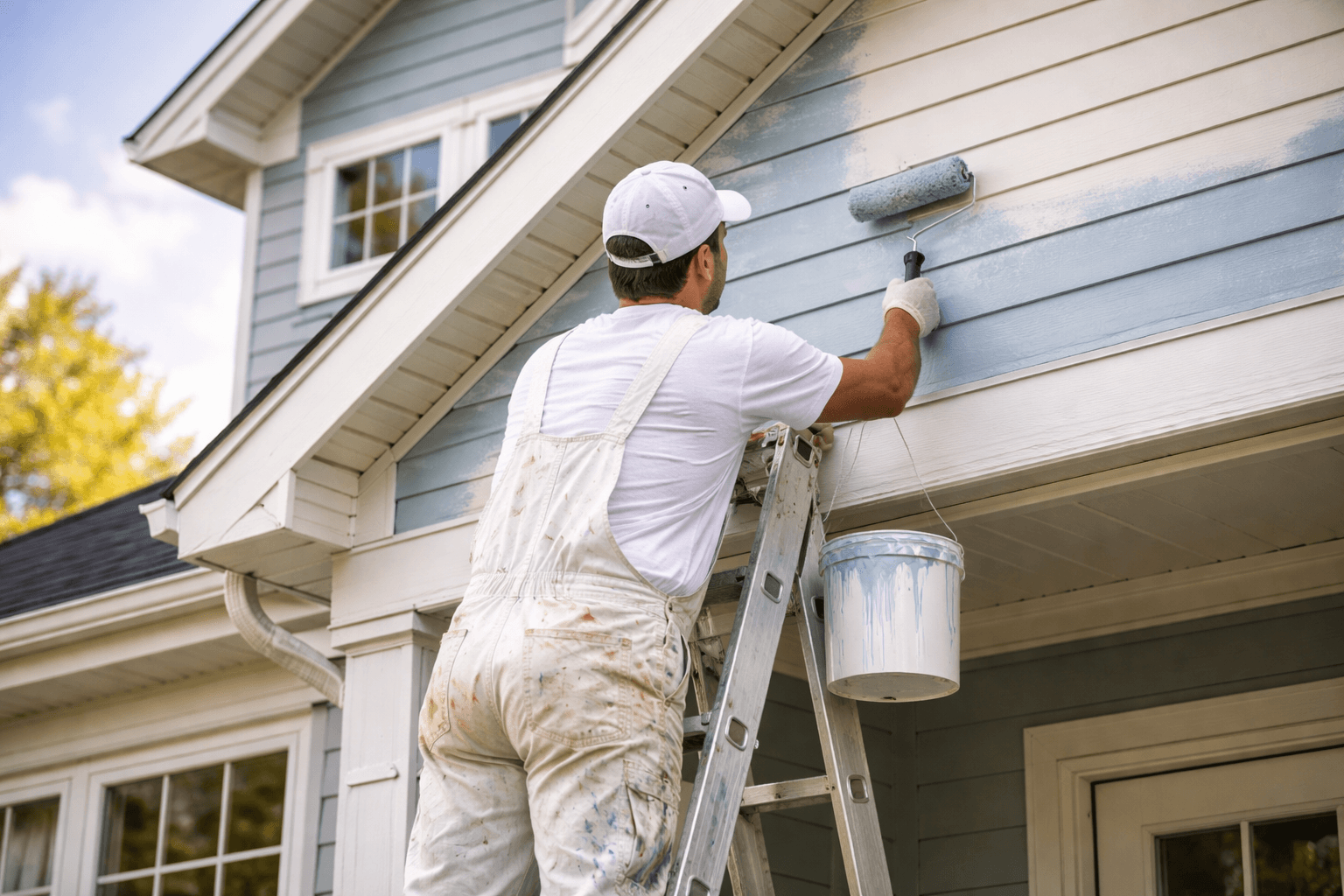 Travaux de peinture extérieure